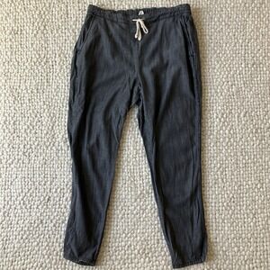 EILEEN FISHER The Fisher Project Gray Drawstring Tencel Blend Pants Sz MED $218
